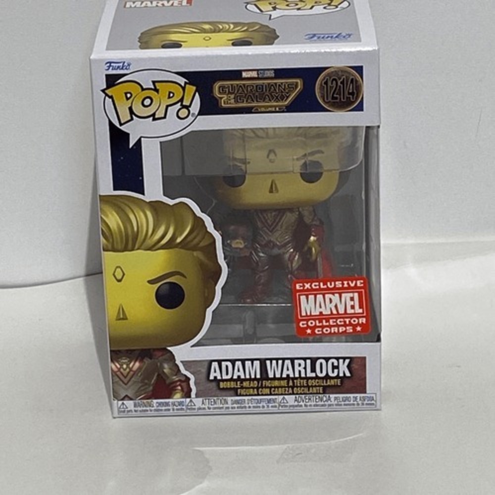Funko Pop Marvel Guardians of the Galaxy 3 Adam Warlock 1214 Collector Corps